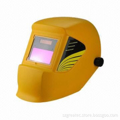 Welding Helmet with 5,000-hour Lifespan and Solar Powered Automatic Darkening